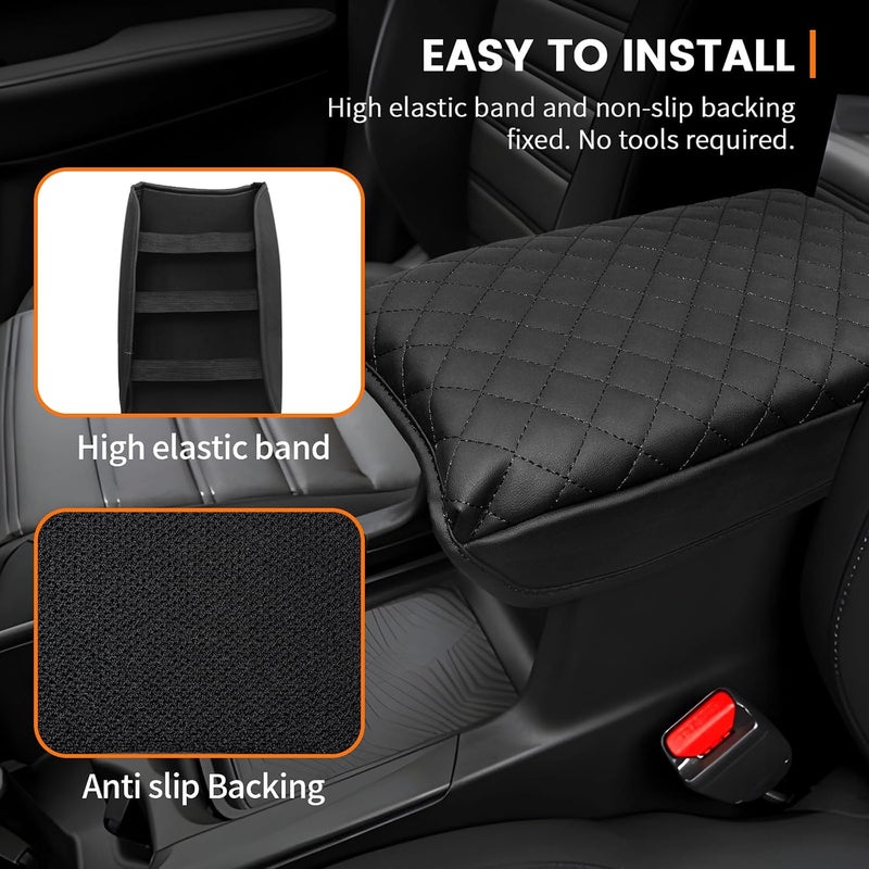Rilsen Custom Fit for Center Console Cover Honda CRV 2017-2022 Armrest Cover Center Console Pad Interior Accessories Car Armrest Seat Box Cover Protector - Image 5